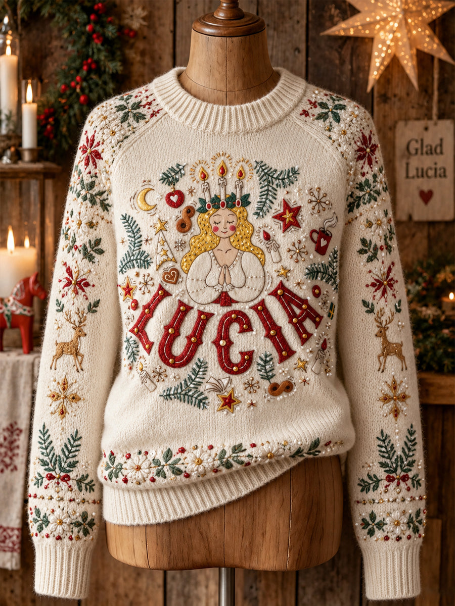 Kvinnors Ljus i Mörkret Lucia Pullover