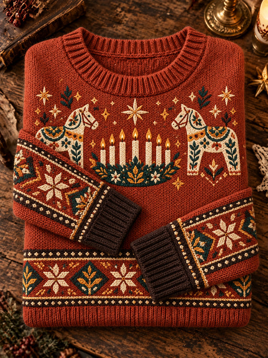 Kvinnors Vintage Lucia Dara trähäst Classic Pullover