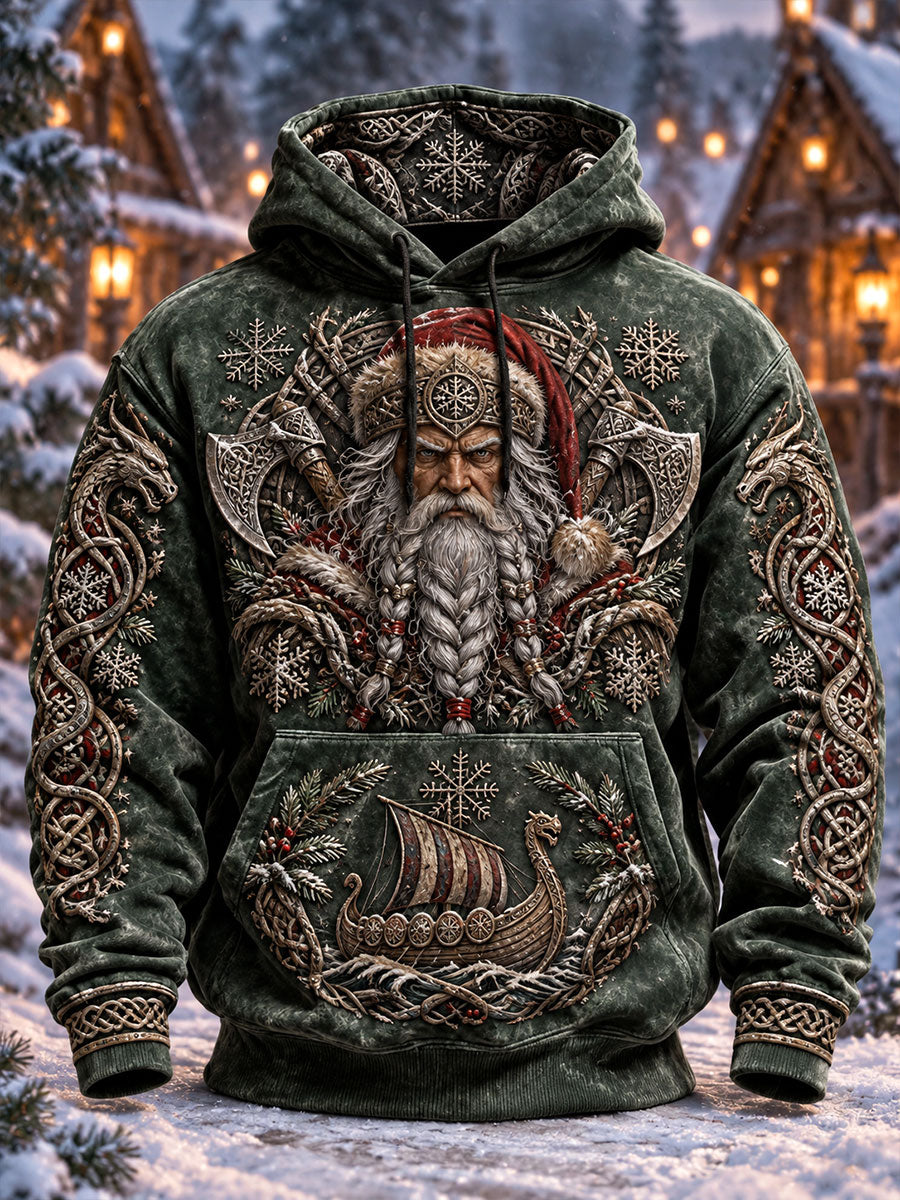 Herrliga vikingajulsugnhuvtröjor