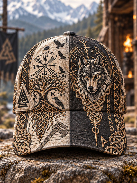 Viking mönster Unisex hatt