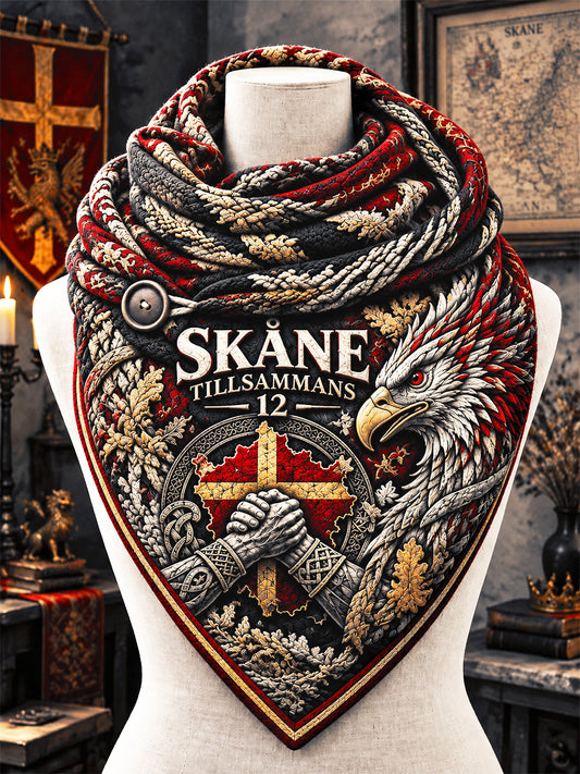 Svensk Skåne Tryckt Casual scarf