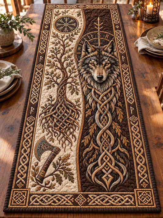 Vikingkonst quiltad filt
