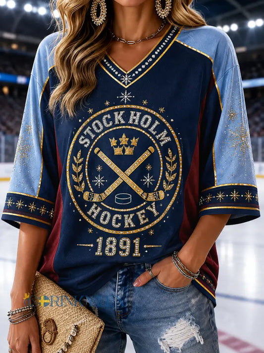 Stockholm Faceoff Luxe Topp - som bild / S
