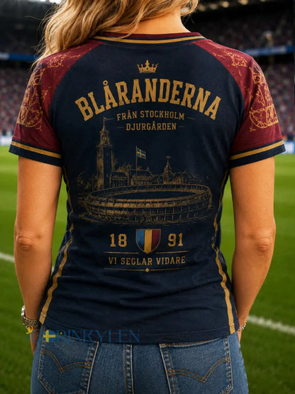 Stockholm fotbollsarv T-shirt