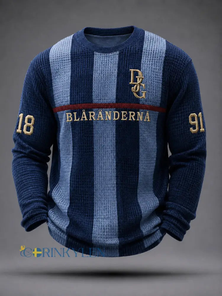 Stockholm fotbollsklubb 1891 Jersey Våffle T-shirt - som bild / S