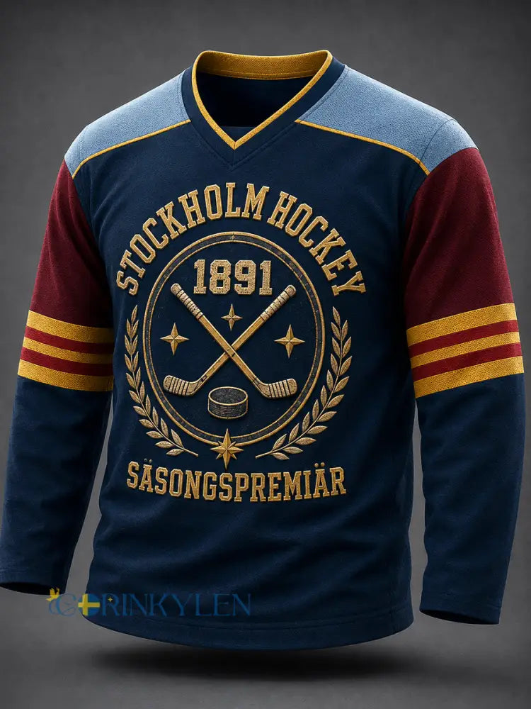 Stockholm Iron Hockey T-shirt - som bild / S