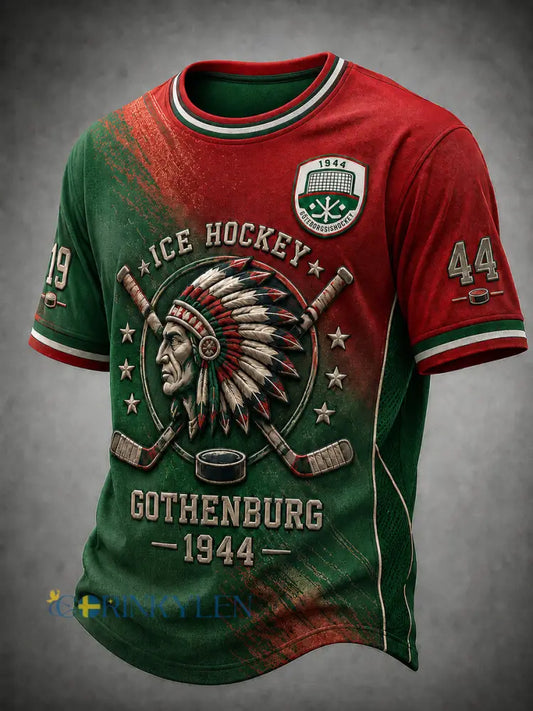 The Five Crown Hockey Club klassiska T-shirt - som bild / S