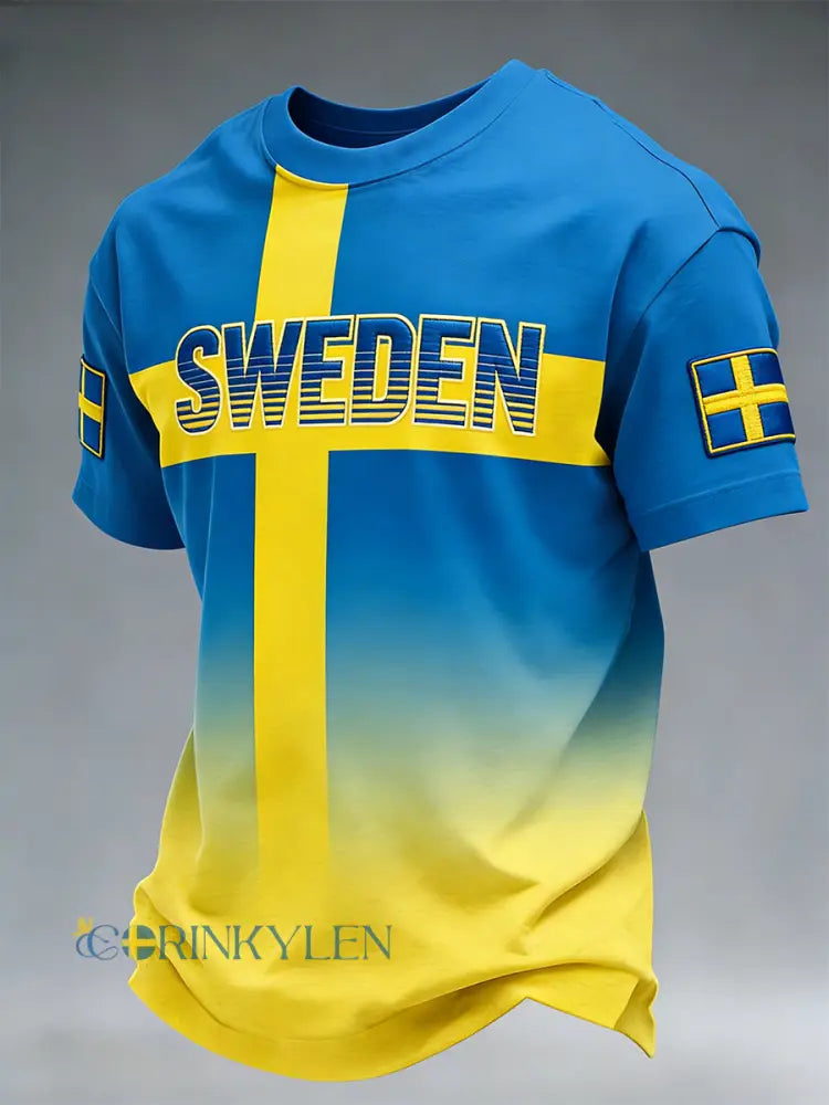 Tryckt tröja för män - A / S
