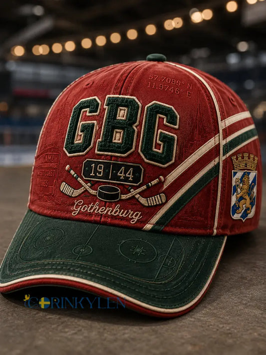 Unisex 1944 Göteborg Hockeyarv Våffelmönstrad Hat - A / ONE