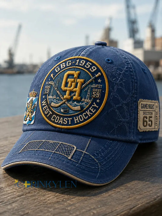 Unisex 1944 Göteborg Hockeyarv Våffelmönstrad Hat - A / ONE