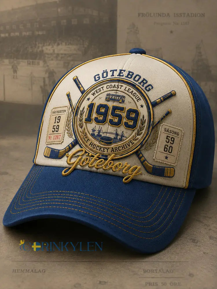 Unisex 1944 Göteborg Hockeyarv Våffelmönstrad Hat - A / S