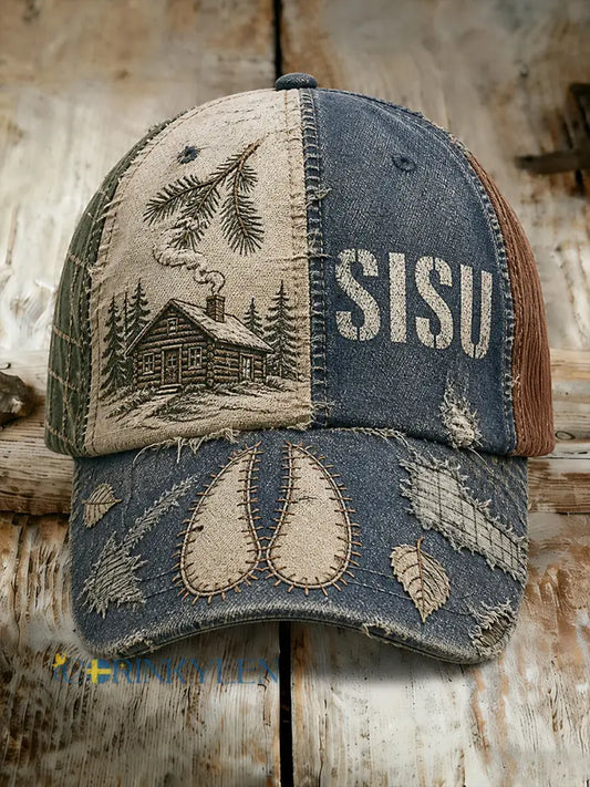 Unisex Casual hatt med Vintage Finsk konst Print - A / ONE