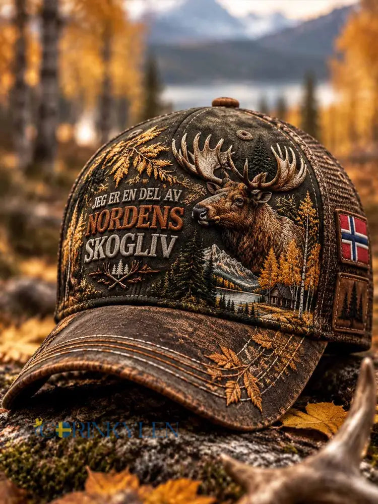 Unisex höst jaktsäsong mönster Print hatt - som bild / S