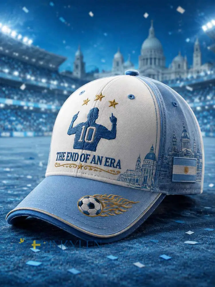 Unisex-keps med Argentina-motiv och texten ’The GOAT’ som minne - som bild / ONE
