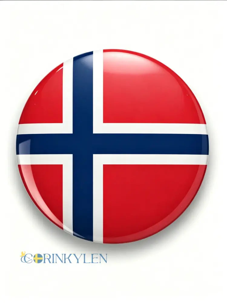 Unisex Norge fotbollsmatch hejar konst-utskriftsbricka - A / ONE