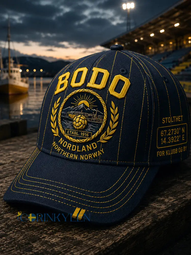 Unisex norsk fotboll Bodø/Glimt fans älskare mössa - A / ONE