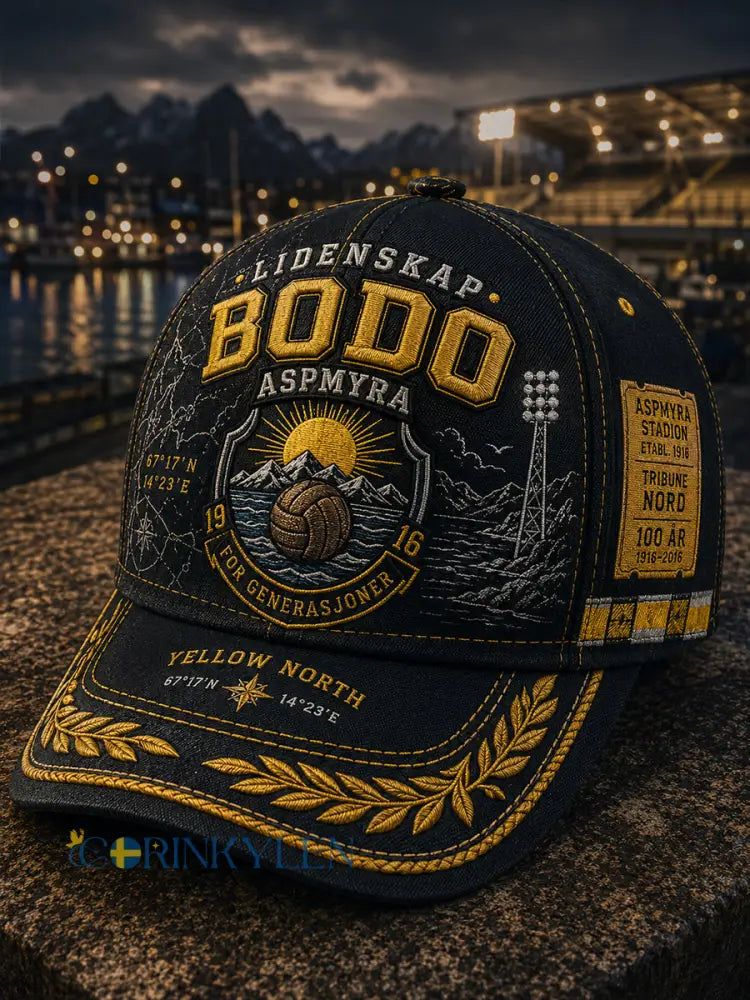 Unisex norsk fotboll Bodø/Glimt fans älskare mössa - A / ONE