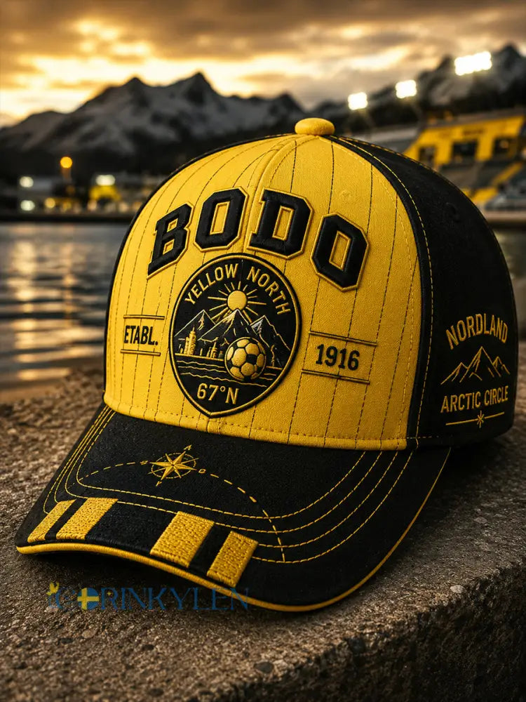 Unisex norsk fotboll Bodø/Glimt fans älskare mössa - A / ONE
