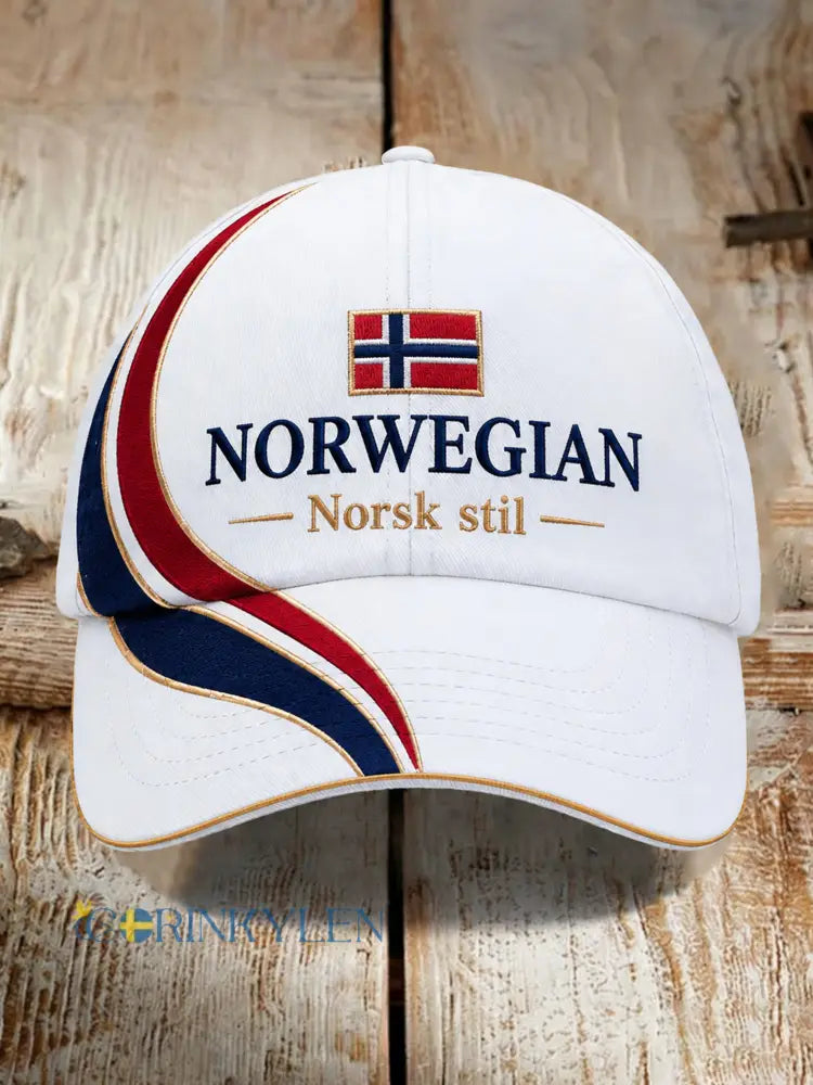 Unisex norska fotbollsmatch hejar hatt med konstnärlig trykt - A / ONE