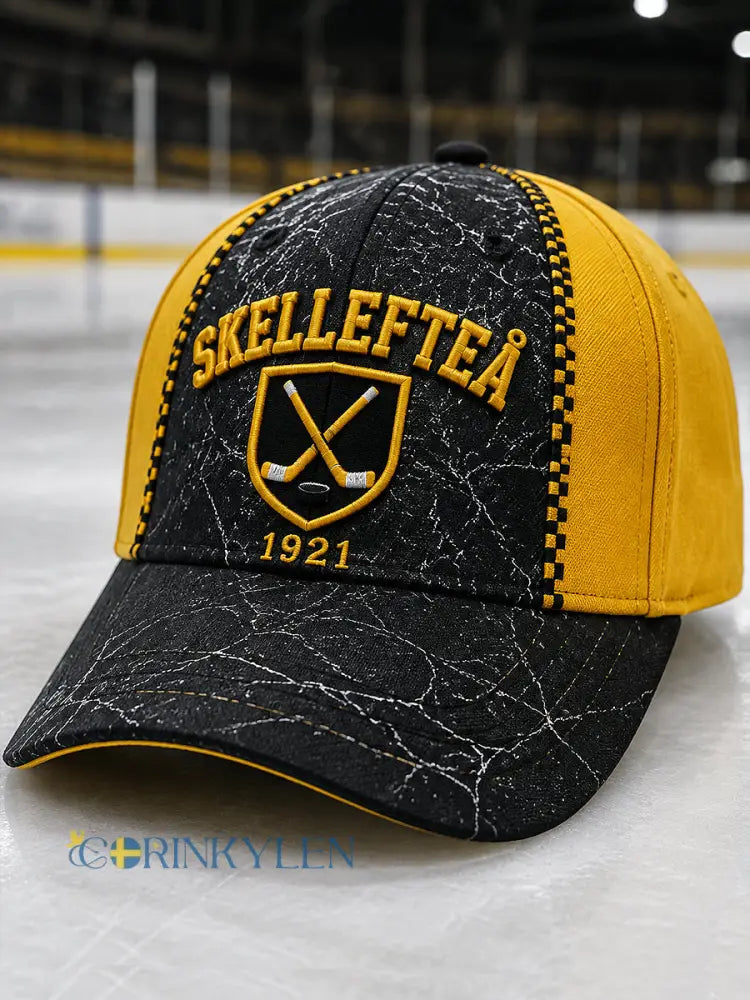Unisex Resort Skellefteå AIK Tryckmössa - svart- gul / S