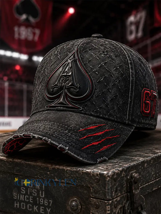 Unisex Retro Porin Ässät Finska Hockey Lover Style Hatt - svart / ONE