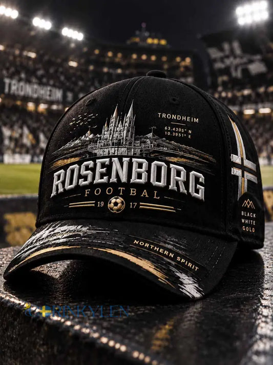 Unisex Retro RBK fotbollslag utskrift Polo hatt - som bild / S