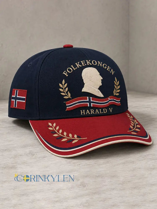 Unisex Rip Norge Harald Tryckt hatt - blå sjöfart / ONE