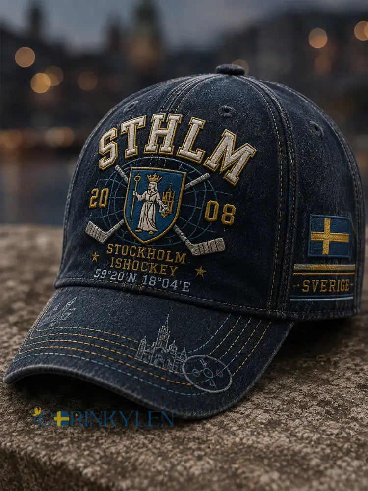 Unisex Stockholm Ishockey 1891-hatt - A / ONE