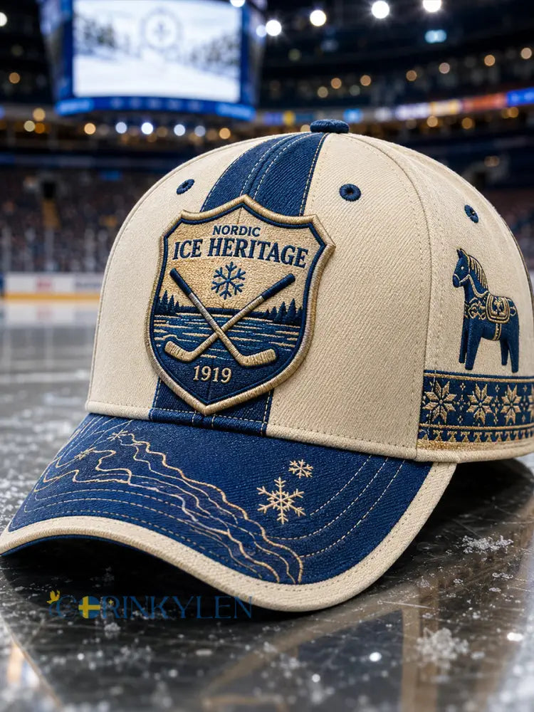 Unisex Svensk Ishockey Leksands IF Fans Älskare Mössa - A / ONE