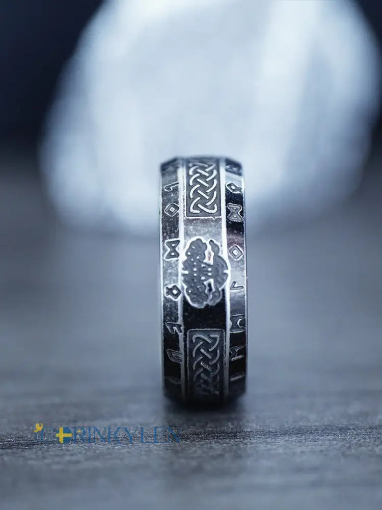Unisex vikingring. - mörk grå / A7