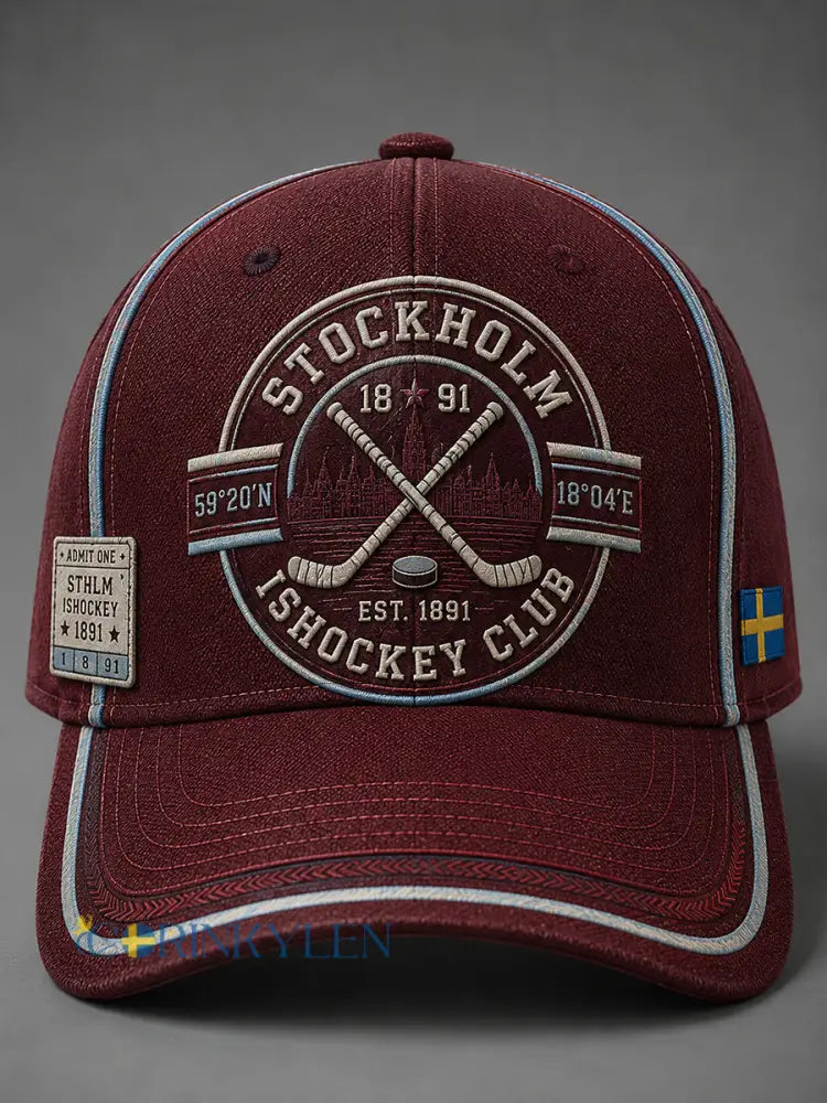 Unisex vintage ishockeymössa från Stockholm Sverige - A / ONE