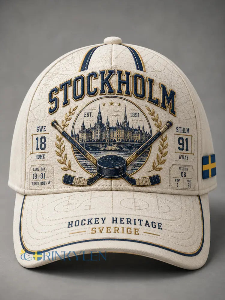 Unisex vintage ishockeymössa från Stockholm Sverige - A / ONE