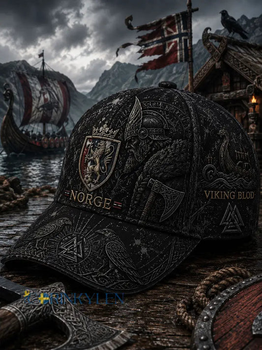 Viking Norge Fotboll Unisex-hattar - som bild / ONE