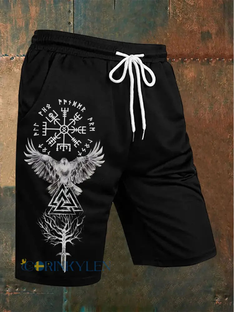 Vikingshorts för män - svart / S