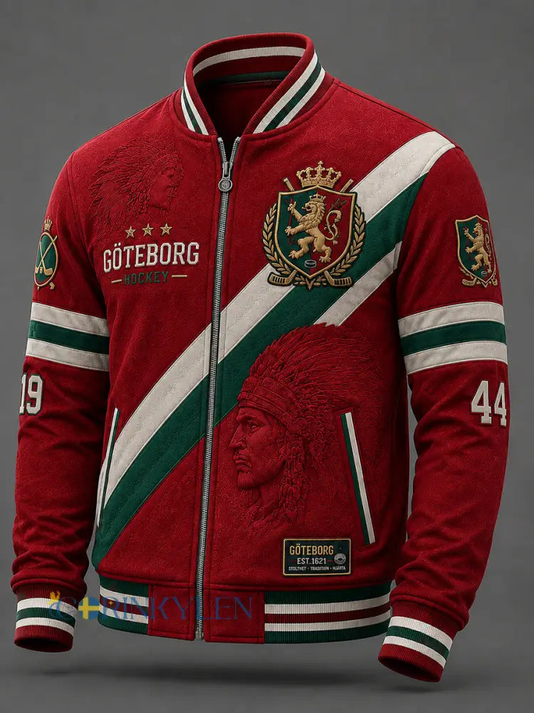Vintage Göteborg Hockey 1944 Minnesjacka - som bild / S