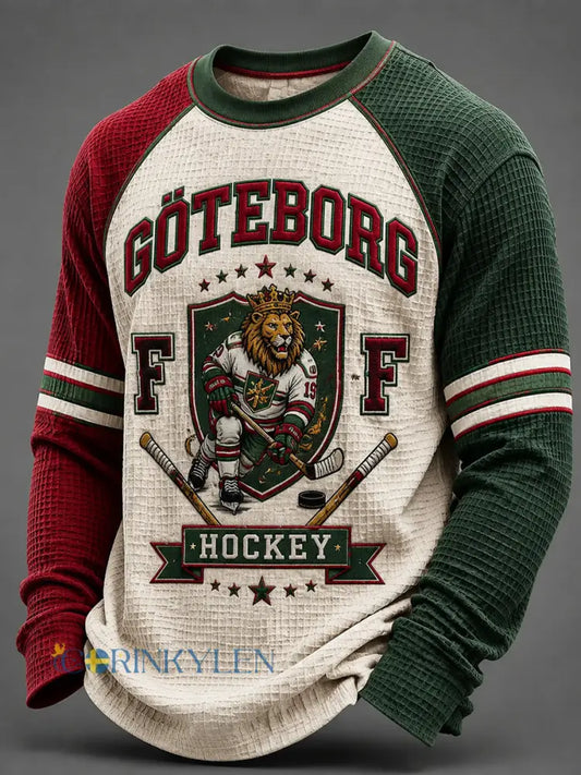 Vintage Göteborg Hockey-Våffle T-shirt - som bild / S